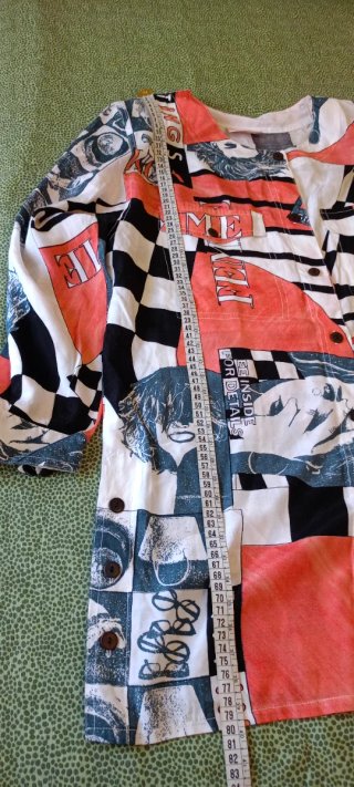 Abito Camicia Vintage Passport Anni 90 Pop