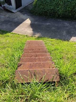 Escalera de hierro
