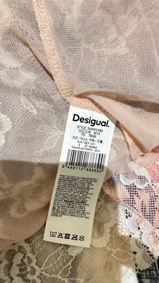 Vestido Barroco Desigual María Escoté Talla S