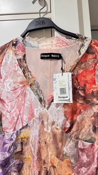 Vestido Barroco Desigual María Escoté Talla S