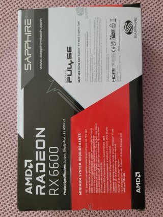 Tarjeta Gráfica Sapphire RX 6600 8GB GDDR6