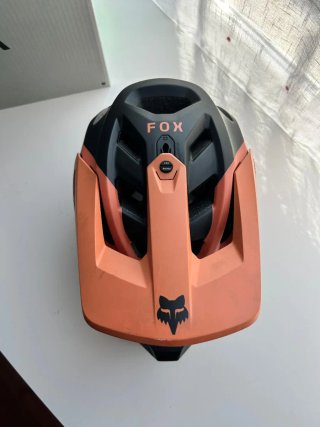 Casco talla M Fox Proframe DH Negro/Naranja
