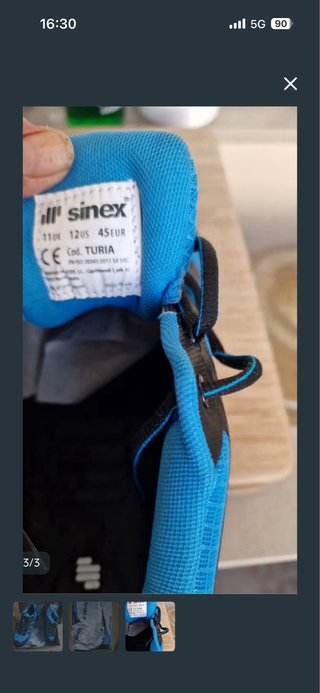 Calzado seguridad A ESTRENAR