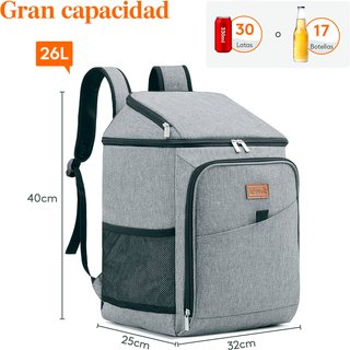 Mochila Nevera Lifewit 26L Isotérmica