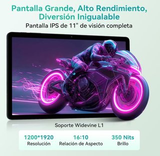 Tablet 11 Android 16 + Teclado + funda + raton