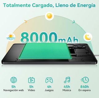 Tablet 11 Android 16 + Teclado + funda + raton