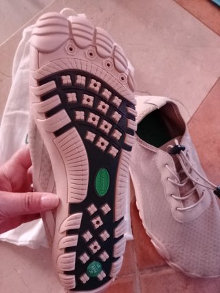 Zapatillas Saguaro Talla 42 Beige/Rosa