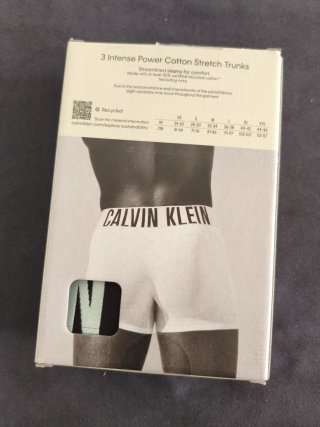 Pack 3 Calzoncillos Calvin Klein Talla S