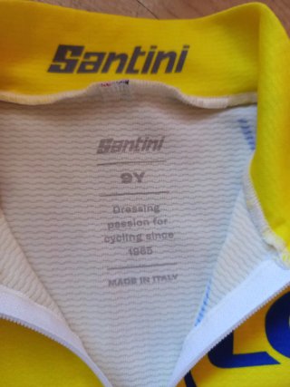 Maillot Ciclismo Santini Tour d France Niño 9 year