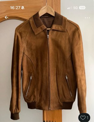 Chaqueta vintage marron