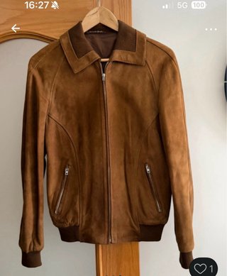 Chaqueta vintage marron