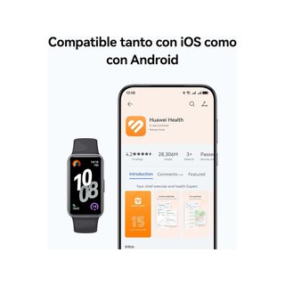 Smartwatch Huawei Band 10 con monitoraggio