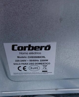Horno Eléctrico Corberó