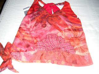 Blusa Nominal halter Talla M