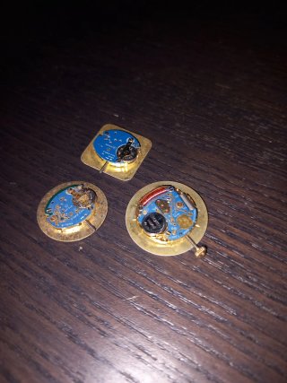Lotto quadranti e meccanismi orologi vintage ricam