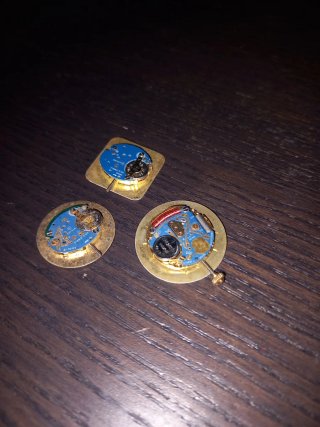 Lotto quadranti e meccanismi orologi vintage ricam
