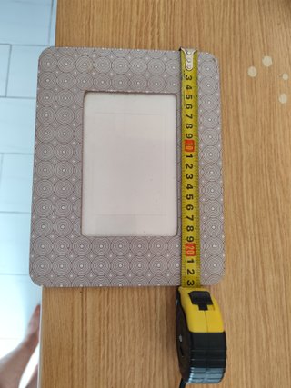 Marco de fotos de mesa con protección