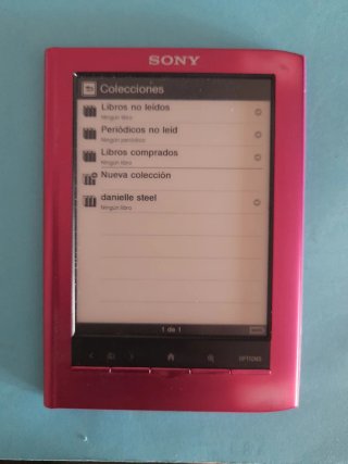 Sony PRS-350 Lector Ebook Rosa