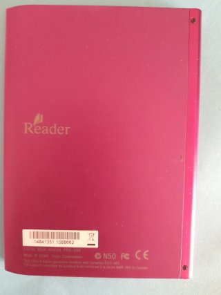 Sony PRS-350 Lector Ebook Rosa