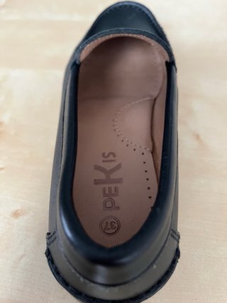 Mocasines PEKİS niño Talla 37 Azul marino.