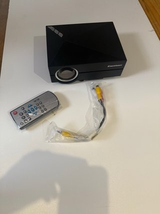 Proyector Excelvan Negro