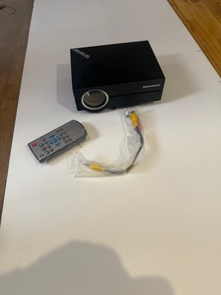 Proyector Excelvan Negro