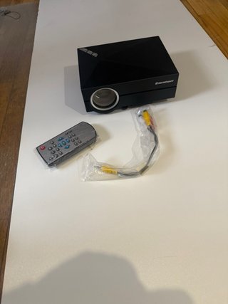 Proyector Excelvan Negro