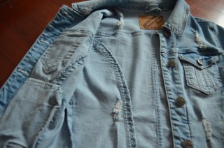 Cazadora Vaquera corta de mujer, talla S