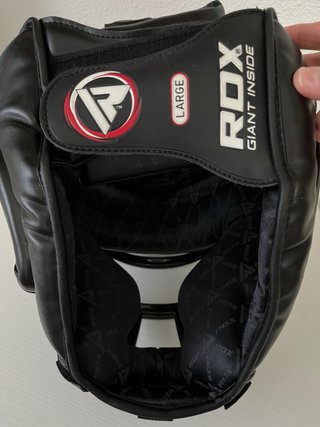 Casco de Boxeo RDX Negro
