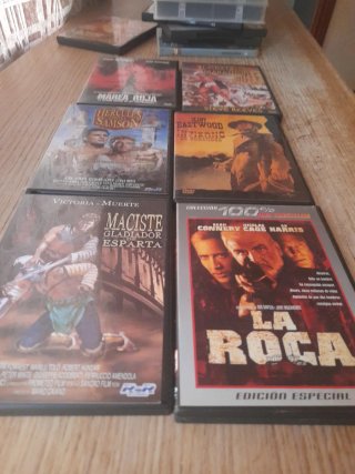 Lote 5 Películas DVD Acción Aventura