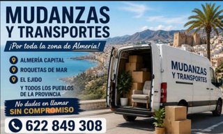 Mudanzas en Almería capital y toda la provincia
