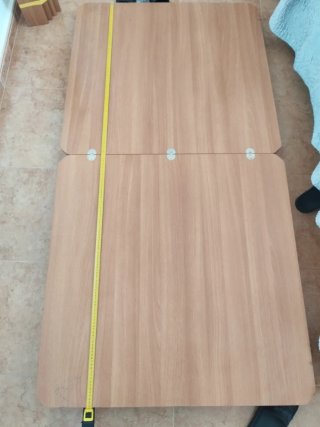 COMO NUEVA‼️: Mesa de madera extensible
