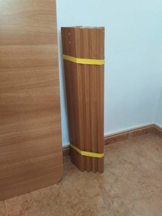 COMO NUEVA‼️: Mesa de madera extensible