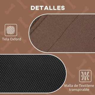 Cama para mascotas con toldo