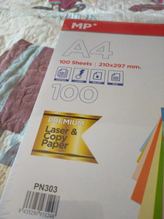Pack papel de colores A4 MP