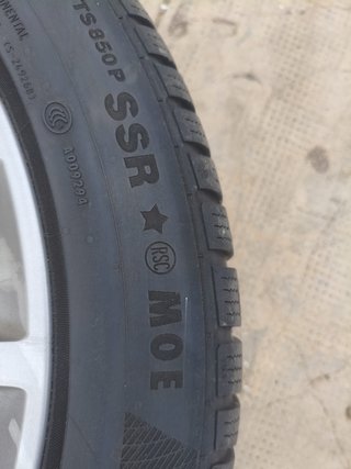 llantas bmw originales + neumatico certificado