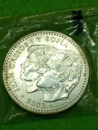 Moneda 12 Euro Constitución Española 2003
