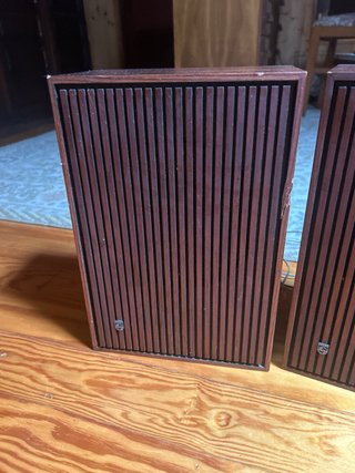 Altavoces Philips Madera