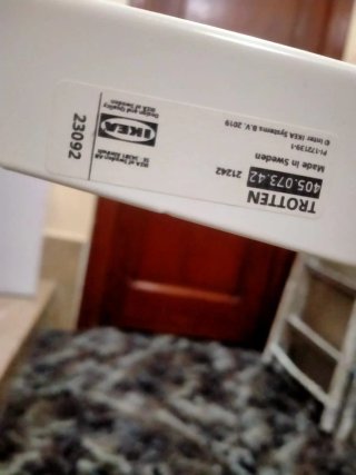Escritorio Elevable IKEA Blanco