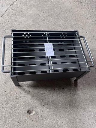 Parrilla El Zorro Metal Gris