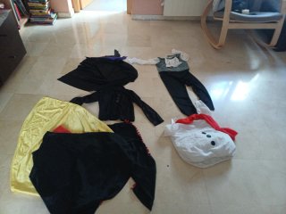 Pack Disfraces Medieval, Torero, Muñeco Nieve
