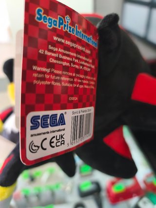 Peluche Shadow Sonic 30cm