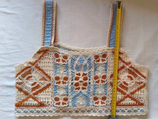 Top de crochet/ganchillo