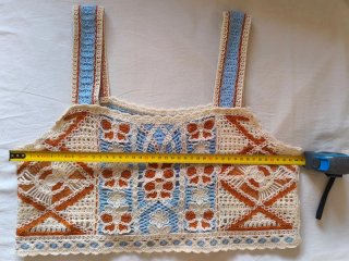 Top de crochet/ganchillo