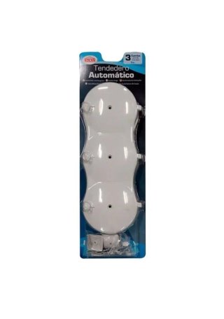 Tendedero Automático Rolan 3 Cuerdas Extensibles