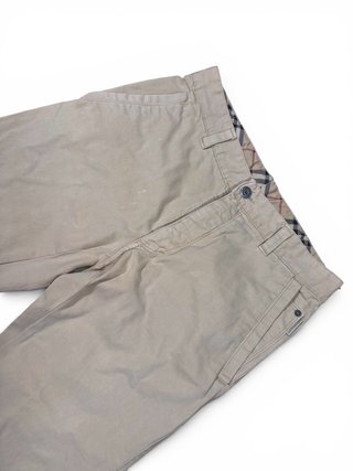Burberry Classic Cotton Chino Pants – Beige Sand