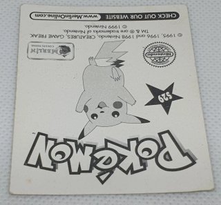 Cromo Ash S29 Pokemon Merlin 1999