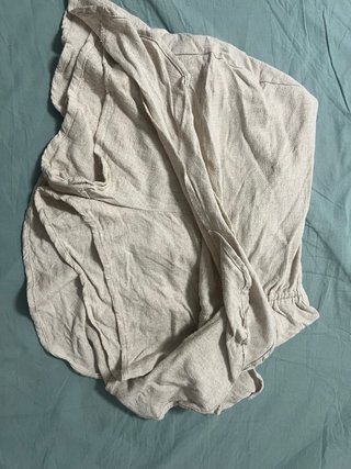 Falda pantalón lino Stradivarius T.34