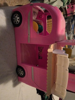 Caravana Barbie Rosa