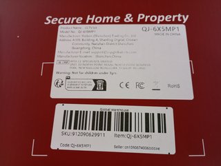 6 Cámaras Seguridad + Disco Duro